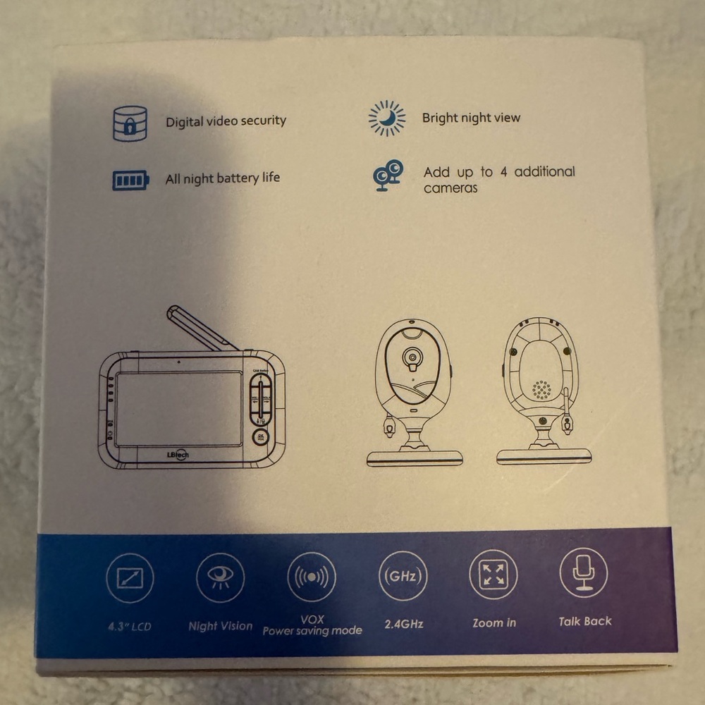 LBTech Easy View Baby Monitor - Picture 4 of 7